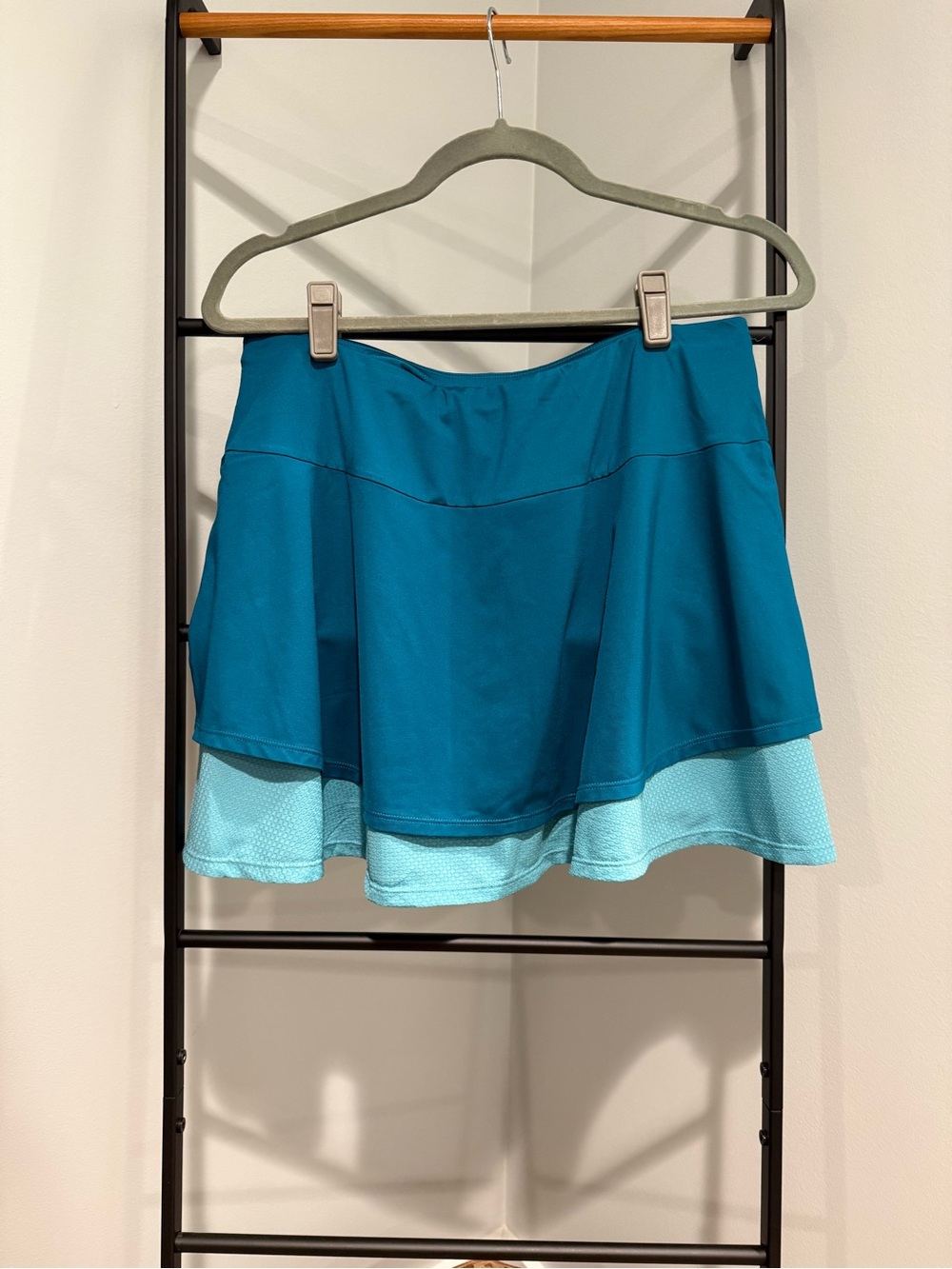 Tail Blue & Light Blue Skater Tennis Skirt with Built In Shorts